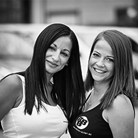 Martina Kapfer und Leila Rainer